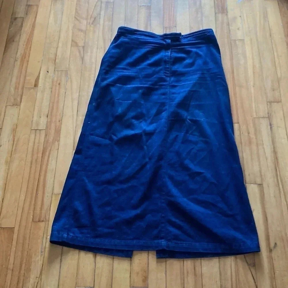 Vintage‎ denim  maxi skirt